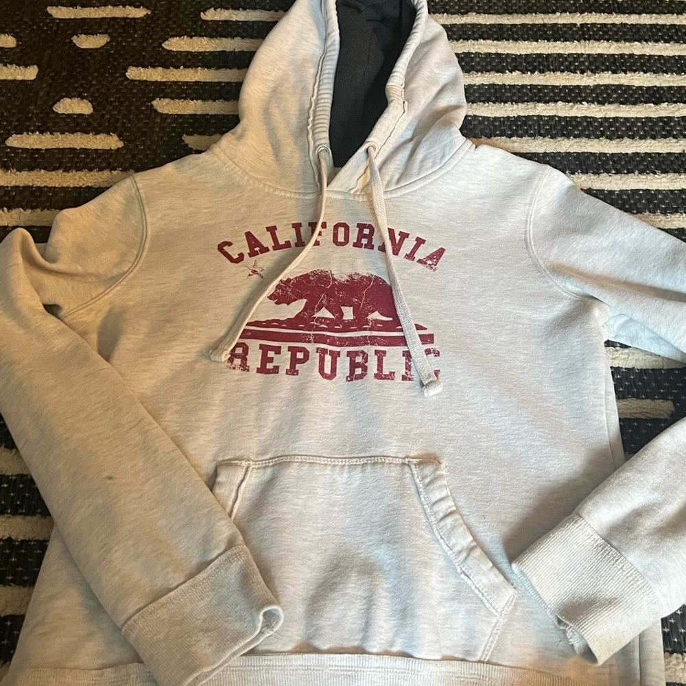 California Republic Gray Hoodie